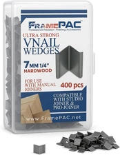 V Nails for Picture Frames Hardwood 7mm (1/4 Inch) [400 V-Nail Pack, Loose] - (f