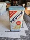 Vintage Nabisco Saltine Cracker Metal Tin