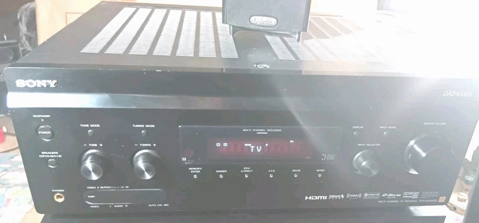 Sony STR-DA2400ES HDMI Home Theater 7.1 Channel 700 Watt Receiver Tested Working - Image 3 of 4