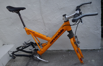 Vintage Cannondale Super V900 Comp MTB mountain Bike Frame large