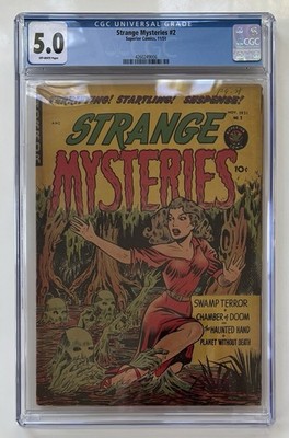 Strange Mysteries #2 (1951)  CGC 5.0 Classic Pre Code Horror Golden Age Comic