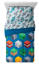 Minecraft "Isometric" Kids Reversible Bed Set-T761503614