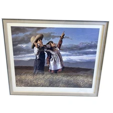 Jim Daly Artist Print " Flying High" RMK #90/950 w/Cert Museum Framed painting