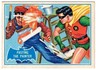 Batman Blue Bat 1966 O-Pee-Chee: Card 27B Pasting the Painte