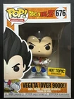 Funko Pop Dragon Ball Z Vegeta (Over 9000!) #676 Near Mint w/ Protector