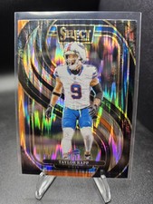2024 Panini Select Taylor Rapp Black & Orange Prizm Shock #195