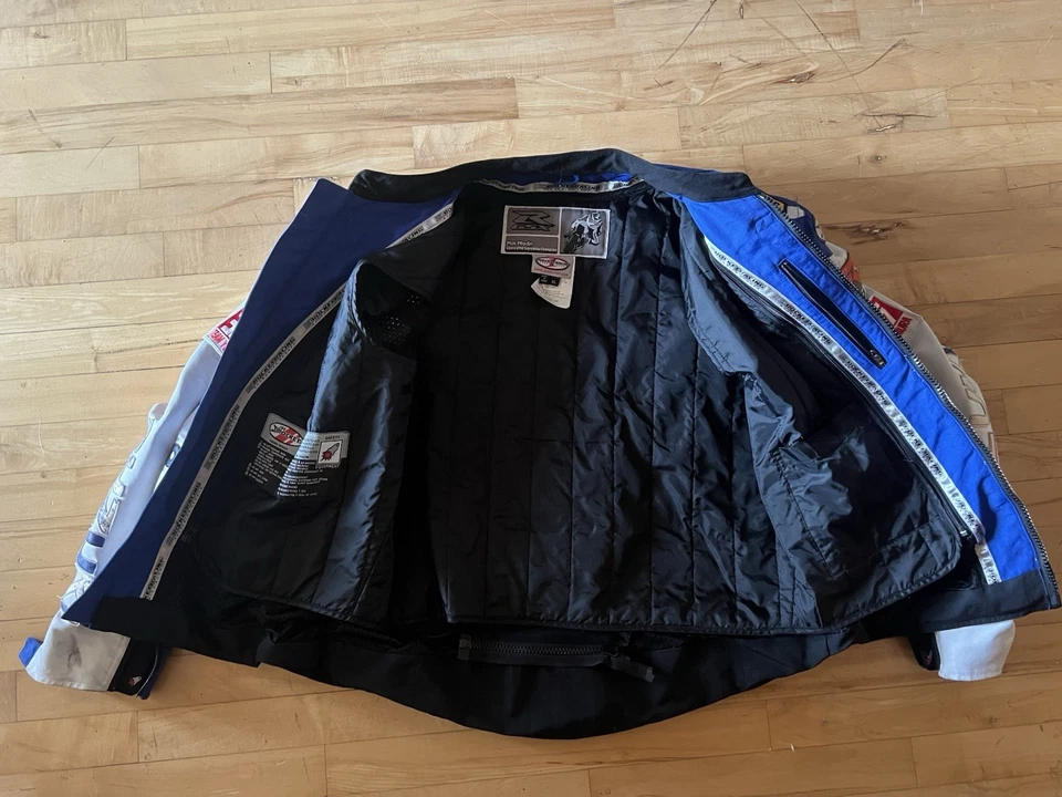 Chaqueta de motociclismo estilo vintage Joe Rocket Suzuki GSXR XL Foto 2 de 4