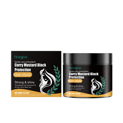 Herbal Nourishing Hair Mask Moisturizing Smoothing for Dry Hair, Natural