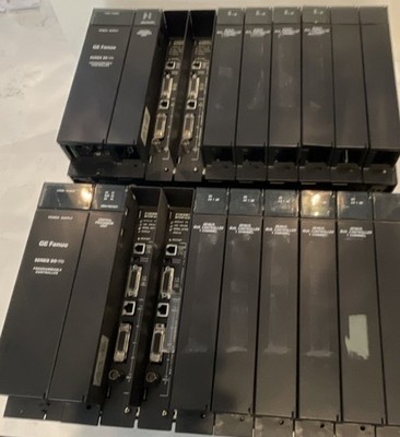 GE Fanuc Series 90-70 PLC Chassis w/ CPU, Genius Bus, BEM 731, Ethernet 2EA Rack