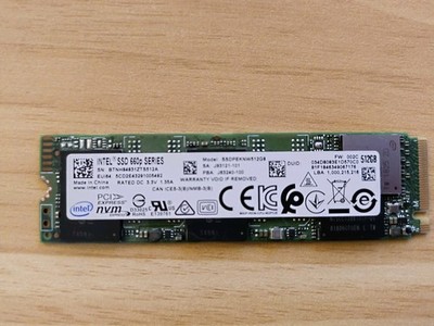 Intel NVMe SSD 660p 512GB