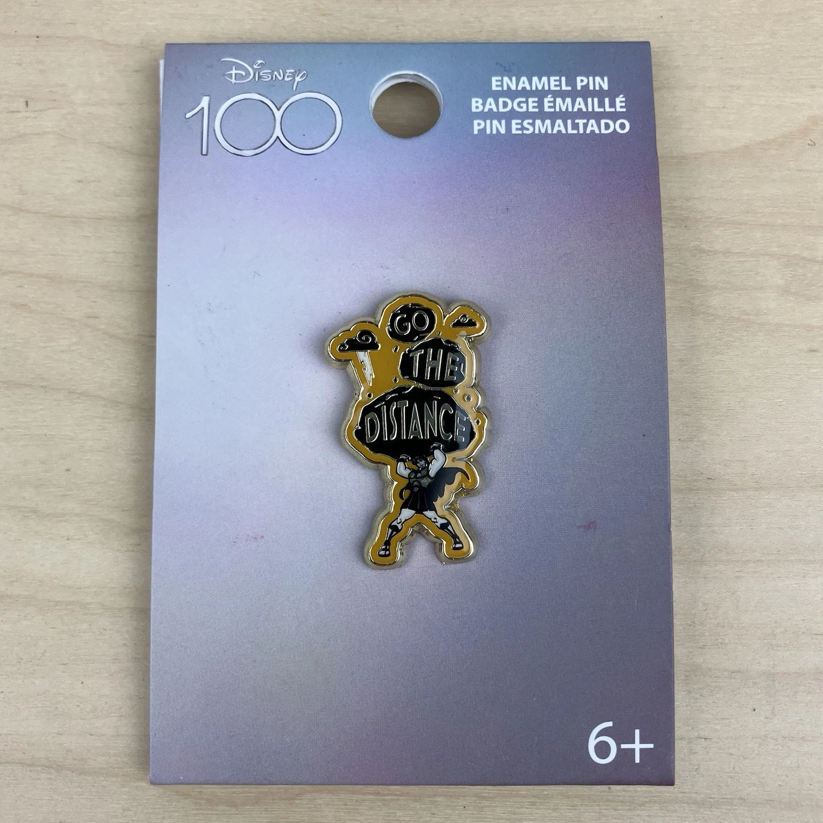 NEW Loungefly Disney 100 Hercules Go the Distance Enamel Pin Free Shipping