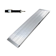 Auffahrrampe Laderampe Verladerampe 200 x 56 cm Alu Tragkraft 270 kg bis 540 kg