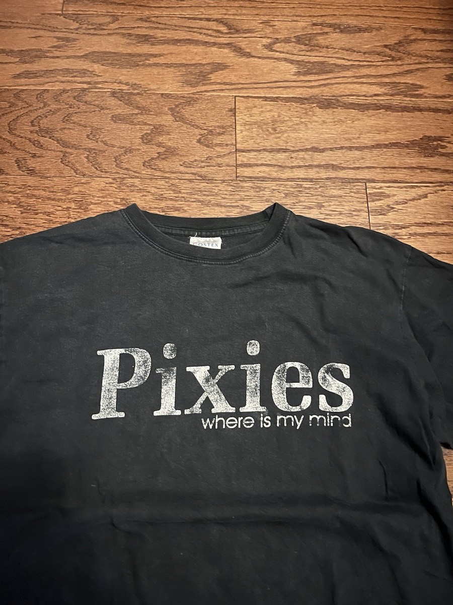 Pixies 2004 Tour T-Shirt Vintage Band Tee Size L Black | eBay