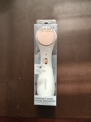Vivitar Portable Ionic Facial Massager Microvibrations Technology- NEW!