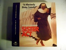 SISTER ACT WHOOPI GOLDBERG  1452 AS  LASER DISC LD