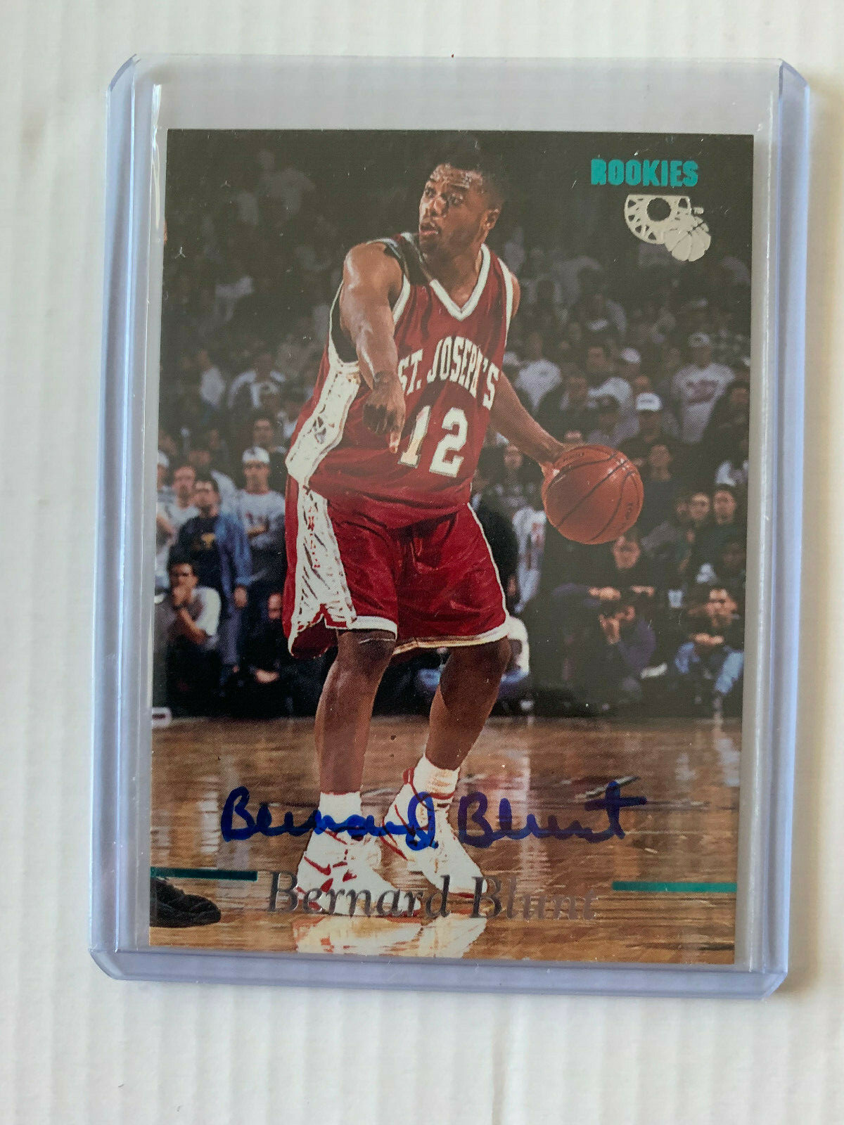 Bernard Blunt 1995 Rookies Auto Edition 