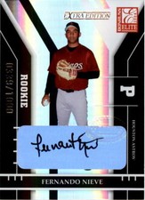 2004 Donruss Elite Extra Edition #263 Fern Nieve RC Auto /1000