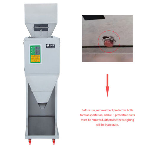 10 - 999G Auto Imballaggio & Riempimento Macchina Pesatrice per Tè/Semi/Grano 110V USA - Foto 6 di 16