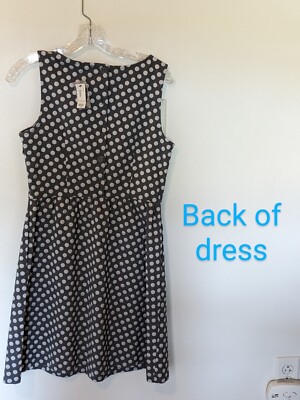 slim fit dress slacks 1950s Polka Dot Fit and Flare Dress XS