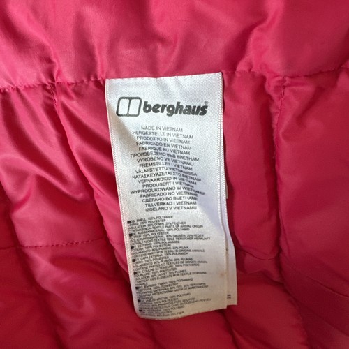 Berghaus Jacket Womens Size XS Hot Pink HydroDown 600 Hybrid Quilted - Bild 16 von 17