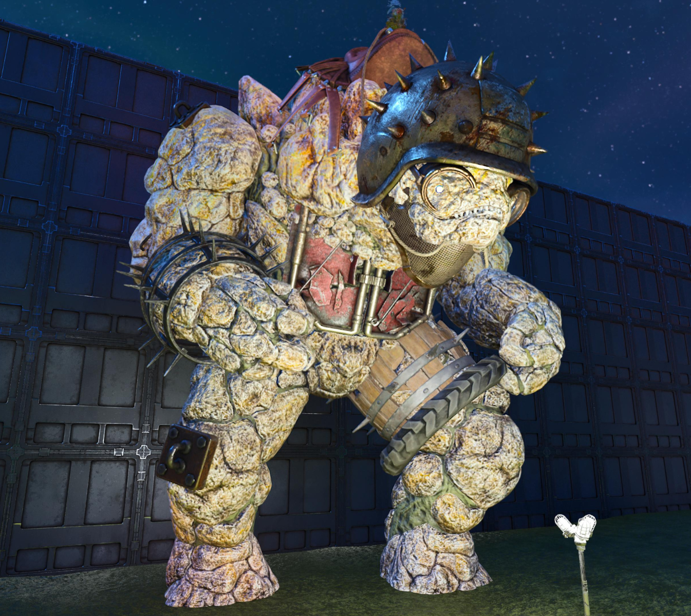 Ark Ascended Pve Ps5 Xbox Pc NEW SCRAP ELEMENTAL GOLEM RARE DINO MAD MAX CLONE