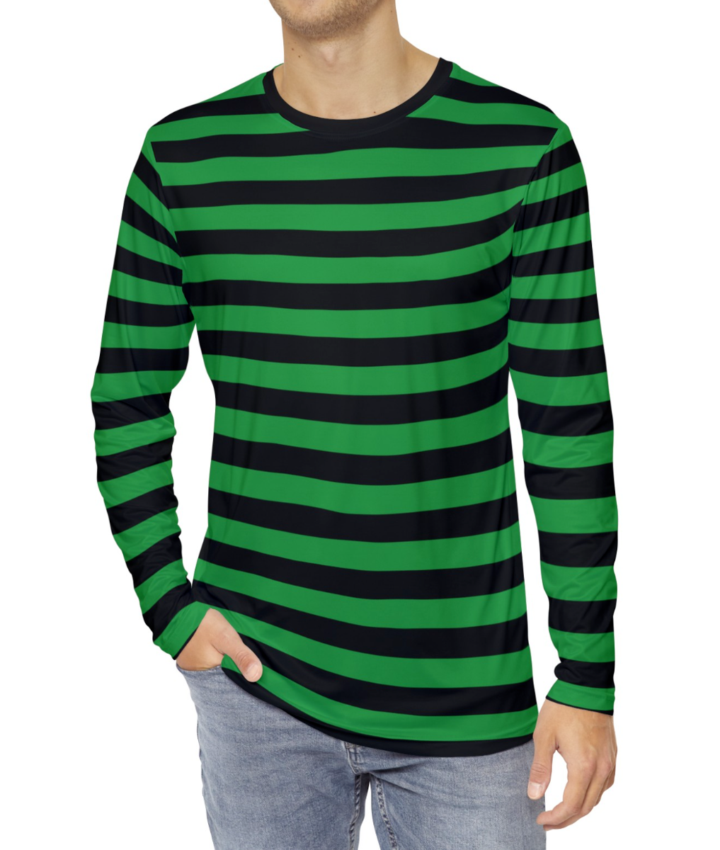トップス Pretty Green:Mens Striped Shirt SS(S) Supreme Static Stripe Top Green Medium S/S 18 | eBay
