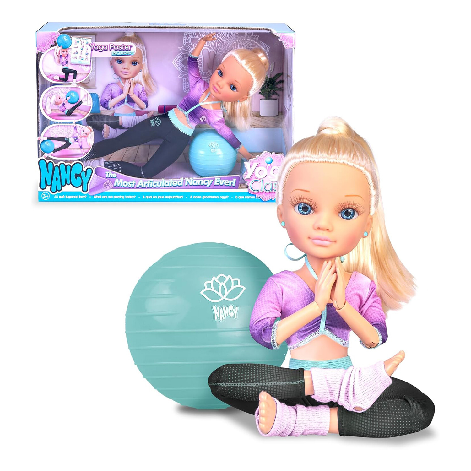 Bambola Nancy Yoga Class NANCY - X51116 GIODICART