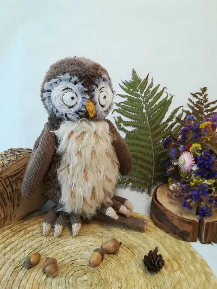 Knitting patterns Winnie the Pooh Piglet Owl Kanga from the book about Pooh - Image 3 of 4