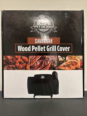 Pit Boss Savannah Wood Pellet Grill Cover Black Custom Heavy Duty
