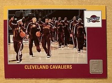 2010-11 Panini Donruss Basketball Cleveland Cavaliers Team Checklist #269 NM