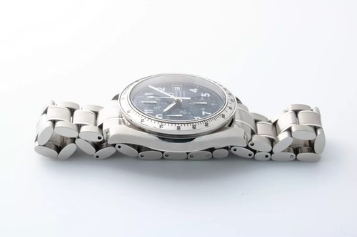 Omega BLUE ARABIC Speedmaster Date Watch 3513.82 Chrono SPECIAL JAPAN EDITION - Picture 4 of 10
