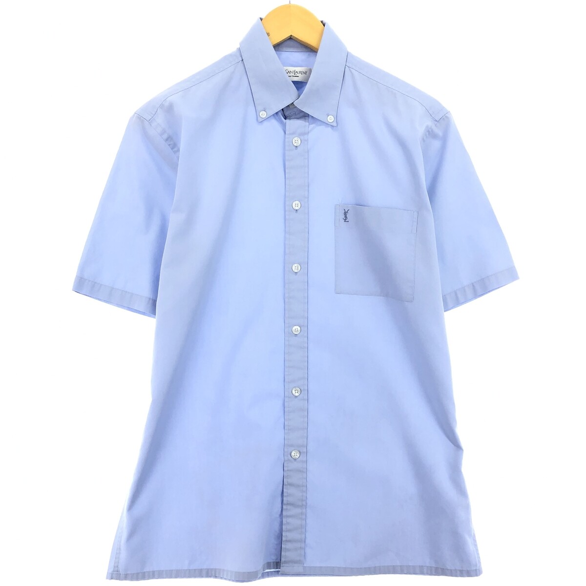 Camicia Yves Saint Laurent anni 90 manica corta con bottoni uomo taglia M vintage...