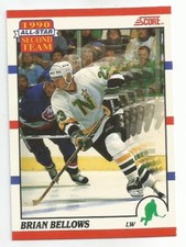 BRIAN BELLOWS 1990-91 SCORE BILINGUAL ALL STAR CARD NM-MT CONDITION