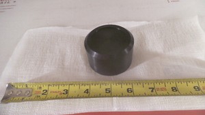 Anodized Aluminum disc, 2-1/2" OD x  1-1/2" tall