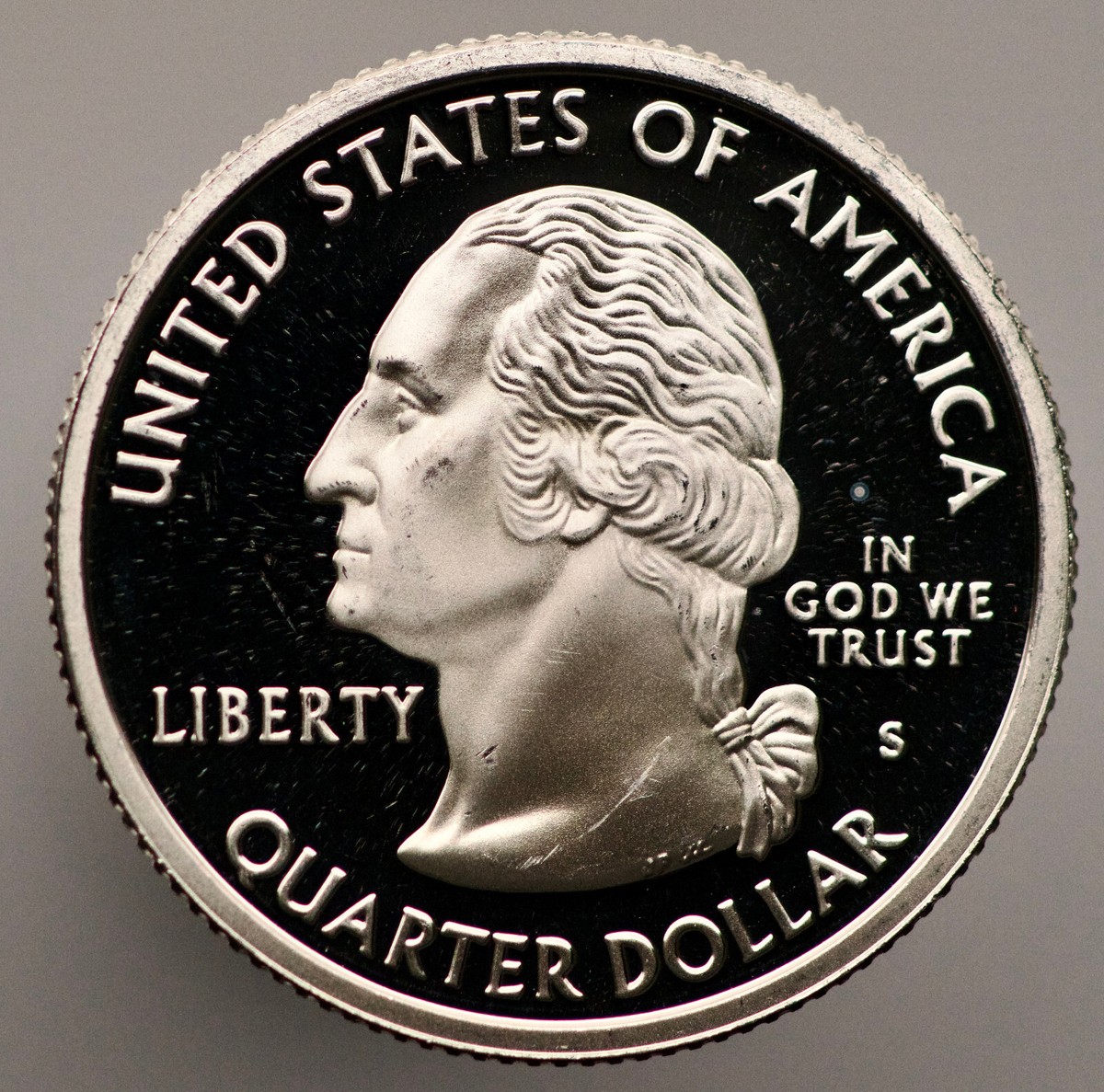 2004-S Michigan State Quarter Proof – 90% Silver .1808 Troy Oz