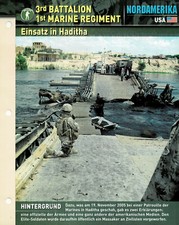 3rd Battalion 1st Marine Regiment - Einsatz in Haditha - Infokarte
