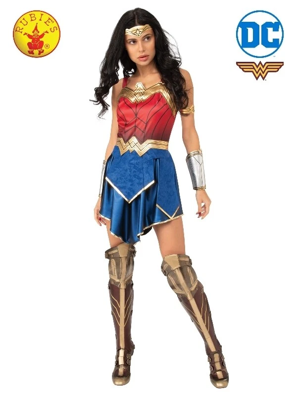 Womens Deluxe Wonder Woman 1984 Costume DC Superhero Fancy Dress - image 2 of 4