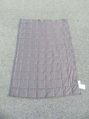 CVS Health 20 lb Pound Weighted Blanket 48'' x 72'' Gray For Deep Comfort & Sleep