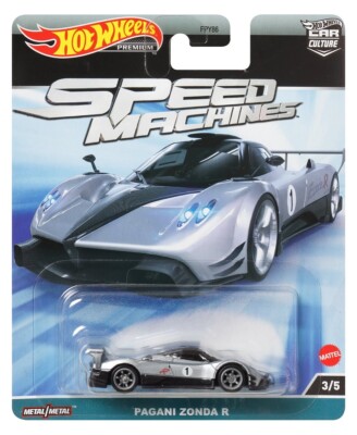 Hot Wheels 2023 Premium Car Culture Speed Machines Pagani Zonda R