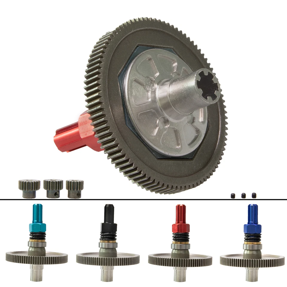 91T Idler Zahnrad Set für ARRMA 1/10 SENTON GRANITE BIG ROCK VORTEKS 1/8 TYPHON - Bild 2 von 4