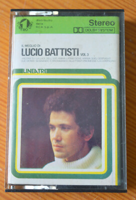 Musikkassette LUCIO BATTISTI *Il Meglio Di* Vol. 3 (Numero Uno) Italo MC Tape