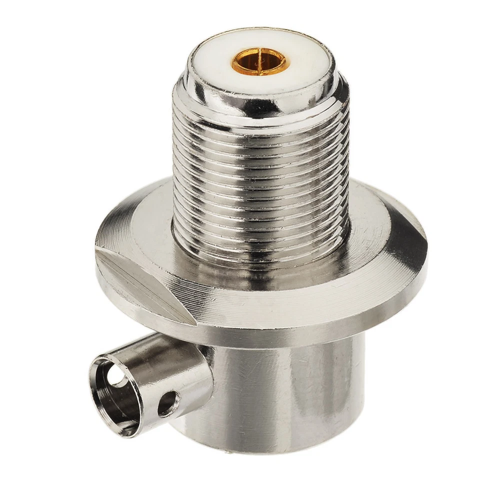 EIGHTWOOD 5 X UHF Right Angle SO239 Female RF Coax Connector Solder cable LMR300 For WLAN