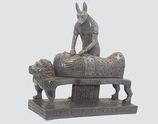 Anubis Unique Ancient Egyptian Anubis After Life Dead Mummification Statue