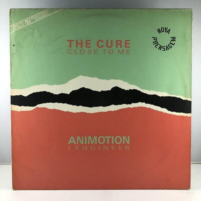 The Cure Close To Me / Animotion Lp Vinyl Mix Brazil Promo 1986 Mercury Rare