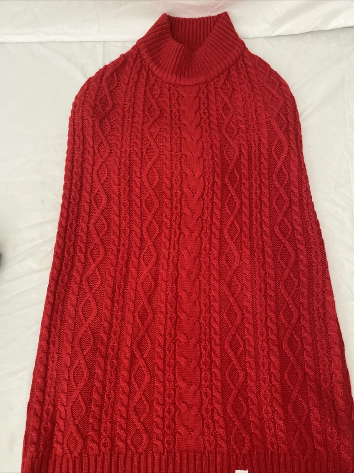 Blueberry Pet Essentials Pullover Dog Sweater - Red Danger- 22" Back Length - Image 4 of 4