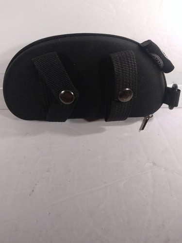 OUTLAW EYEWEAR custodia rigida nera con cerniera a conchiglia occhiali da sole - Foto 5 di 6