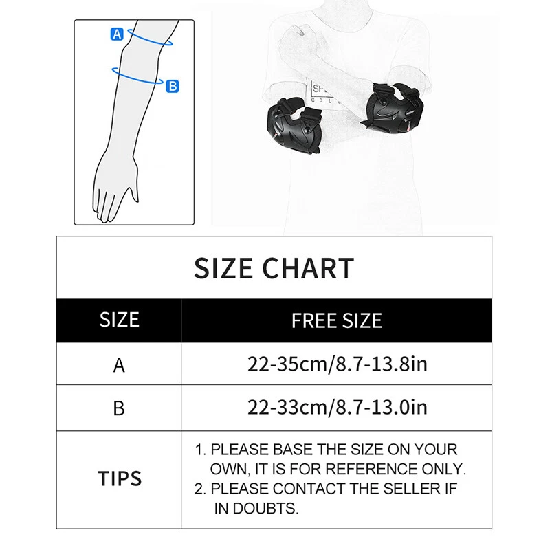 WOSAWE Adultos Motocicleta Paseo Coderas Soporte BMX MTB Motocross Equipo de Protección Foto 2 de 4