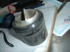 Std Chrome Thru-Dash Mount Louver AC Vent For 2.5" Hose 2.875" Diam. 49053-VUL