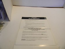 VTG COMMODORE 128 READ THIS FIRST INTRO PAGE USED