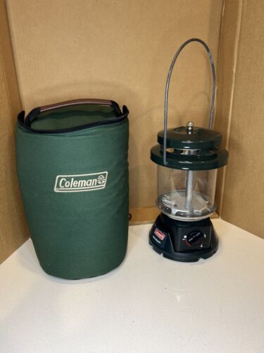 Coleman Propane Lantern 5155A With Soft Carry Case Great Condition